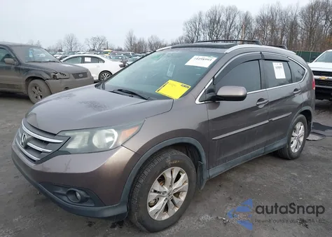 2014 Honda Cr-V Ex-L from USA, damaged, VIN 2HKRM4H75EH665474